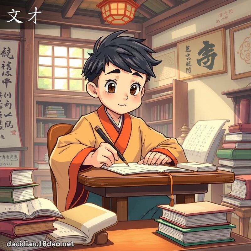 文才 - 國語大辭典配圖