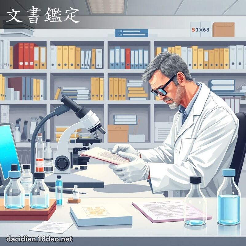 文书鑑定 - 国语大辞典配图