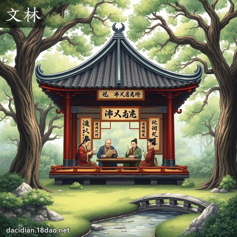 文林 - 國語大辭典配圖