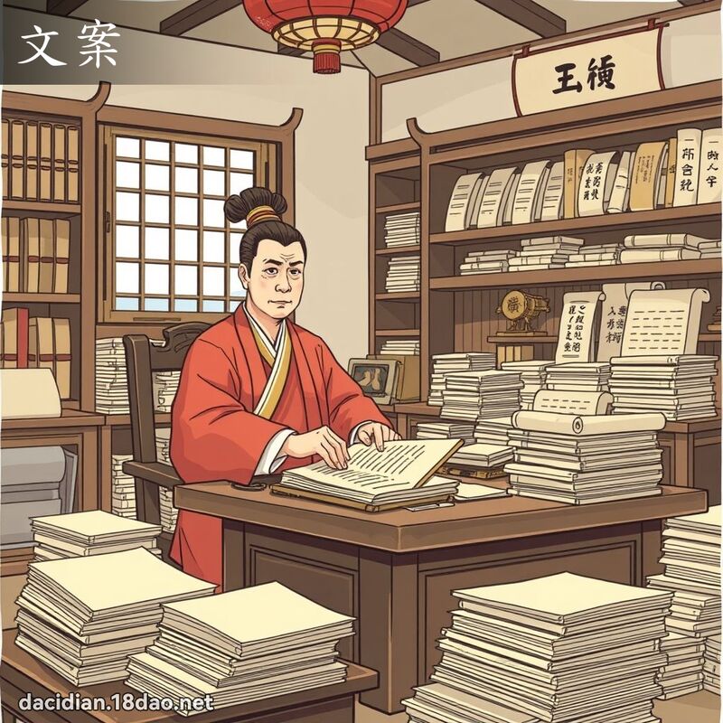 文案 - 国语大辞典配图