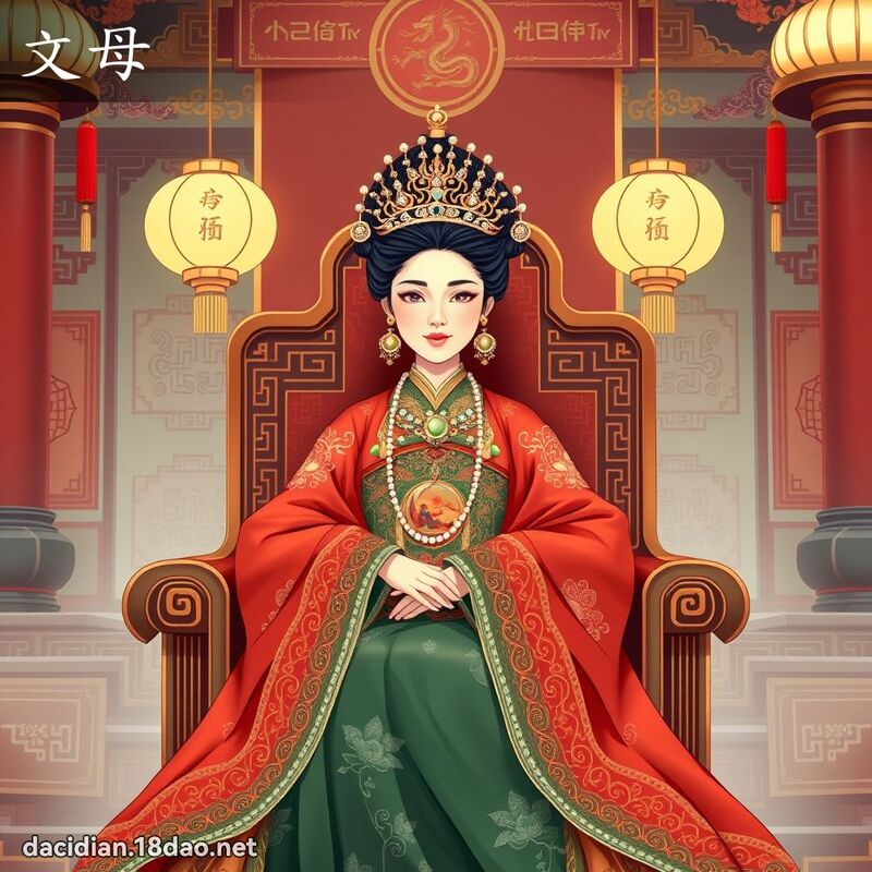 文母 - 国语大辞典配图