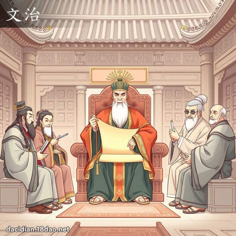 文治 - 國語大辭典配圖