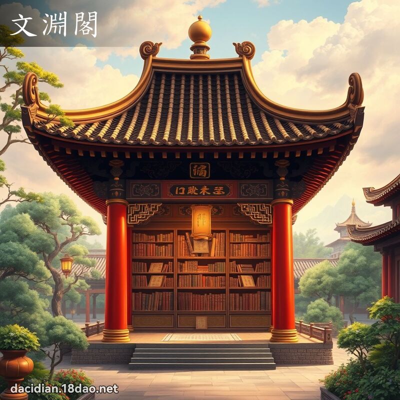 文淵閣 - 國語大辭典配圖