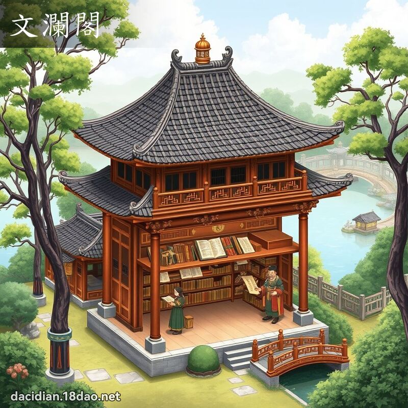 文瀾閣 - 國語大辭典配圖