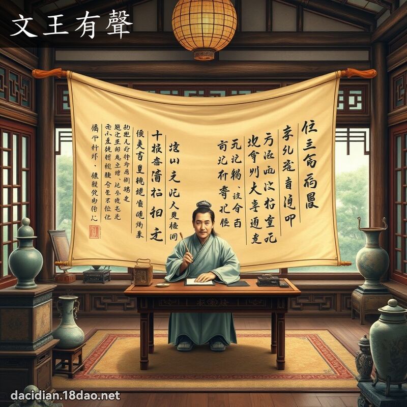 文王有聲 - 國語大辭典配圖