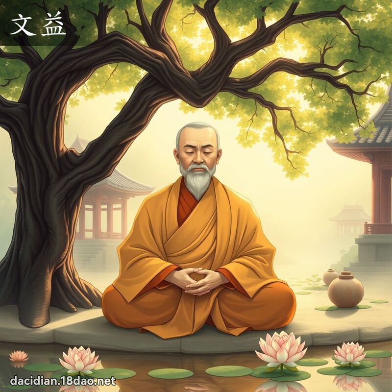 文益 - 国语大辞典配图