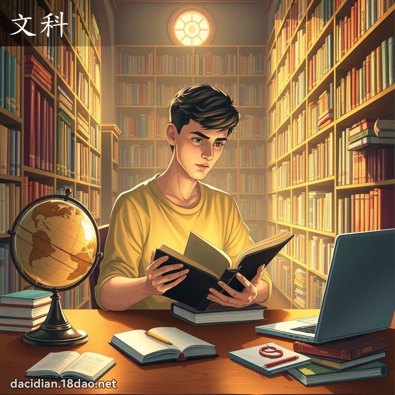 文科 - 國語大辭典配圖