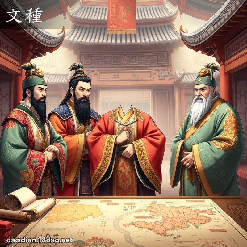 文種 - 國語大辭典配圖