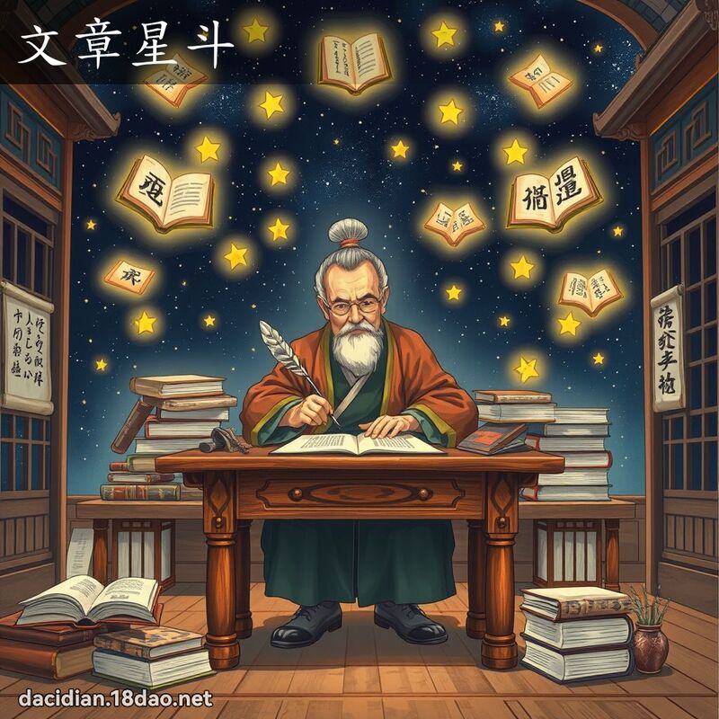 文章星斗 - 国语大辞典配图