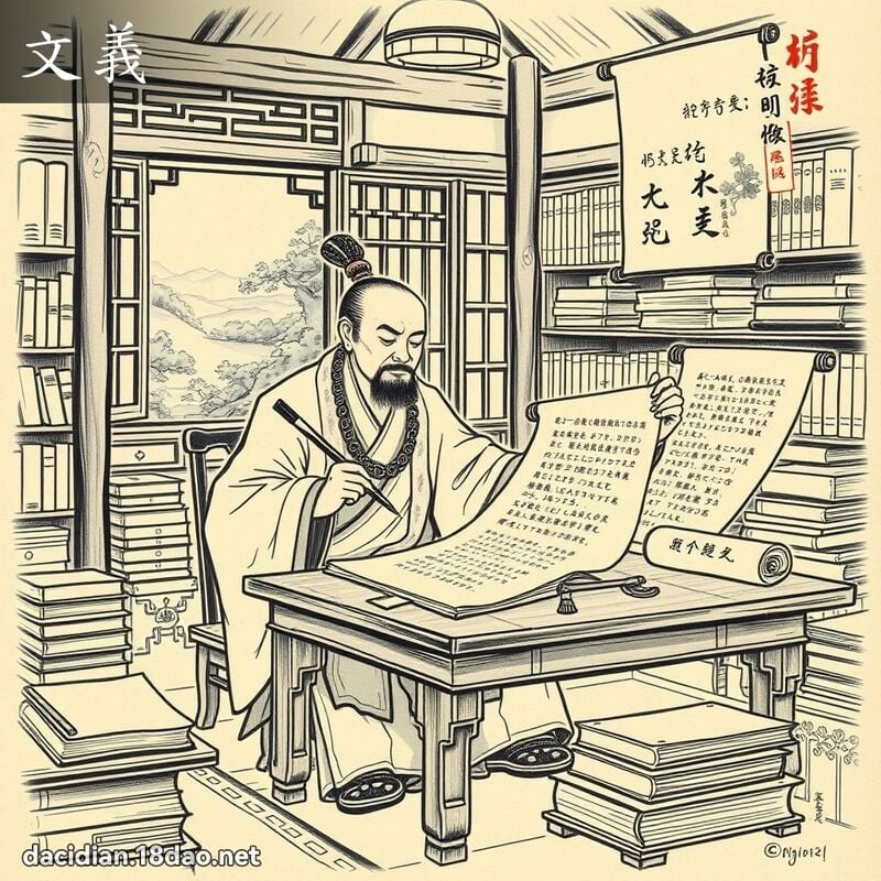 文义 - 国语大辞典配图