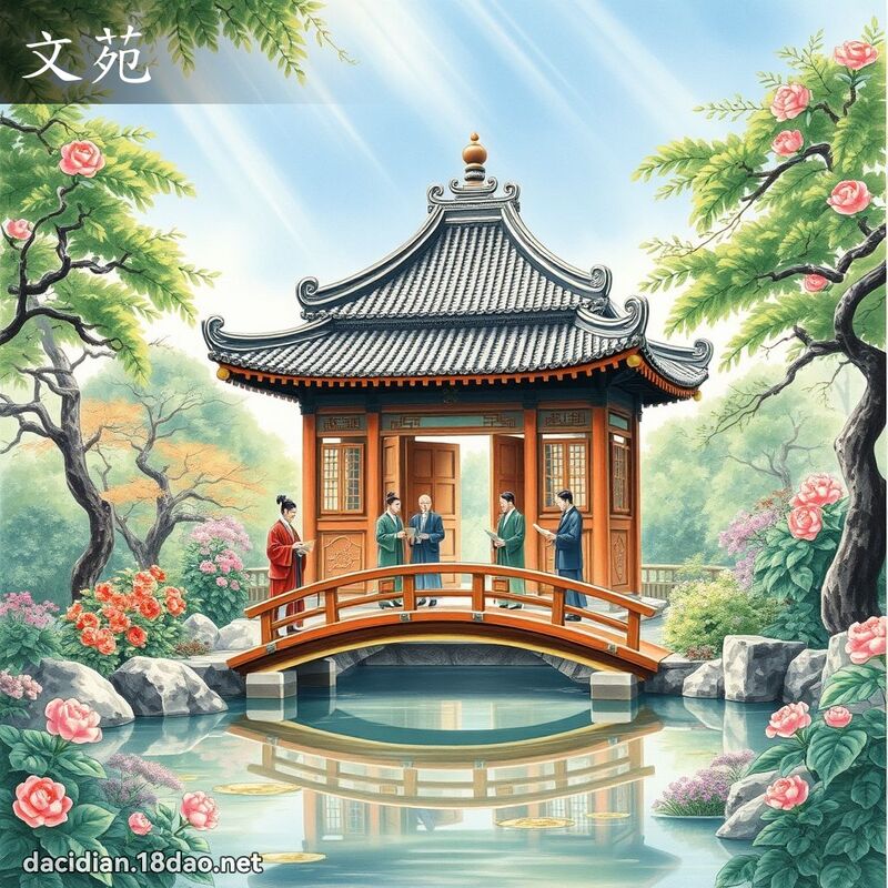 文苑 - 国语大辞典配图