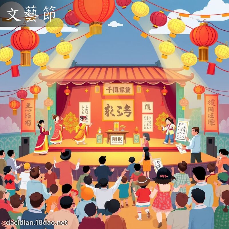 文艺节 - 国语大辞典配图