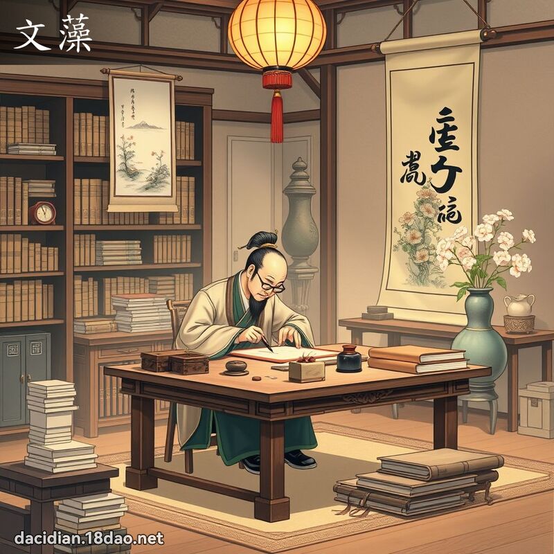 文藻 - 国语大辞典配图