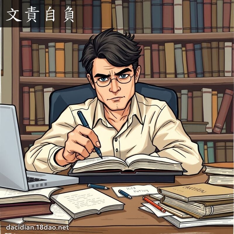 文责自负 - 国语大辞典配图