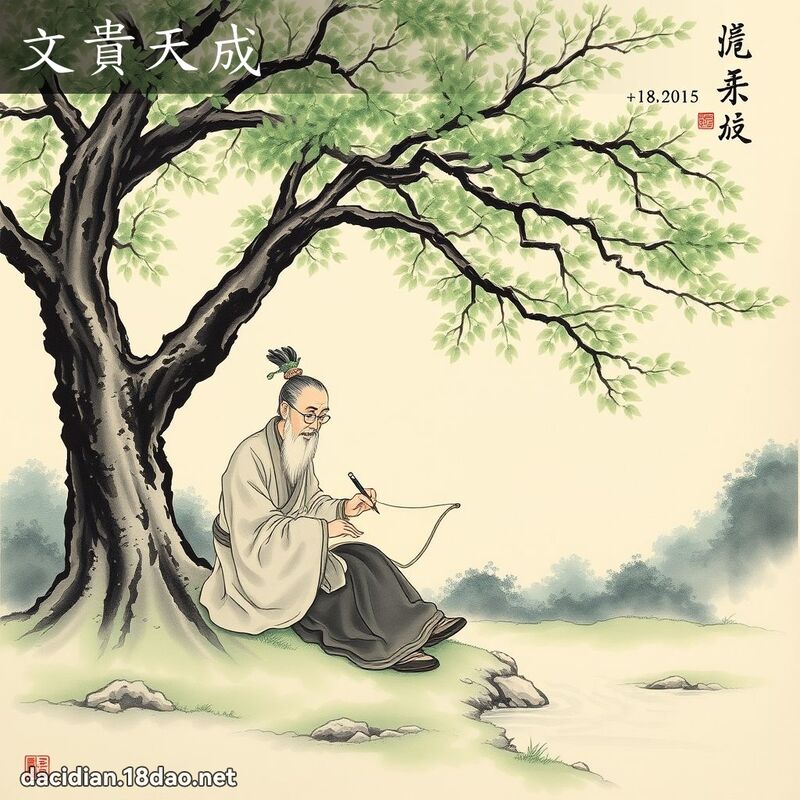 文貴天成 - 國語大辭典配圖