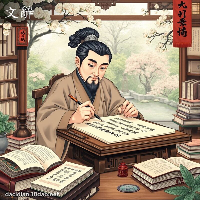 文辞 - 国语大辞典配图