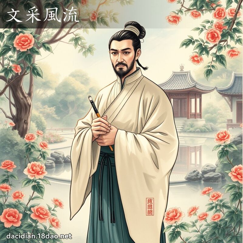 文采風流 - 國語大辭典配圖