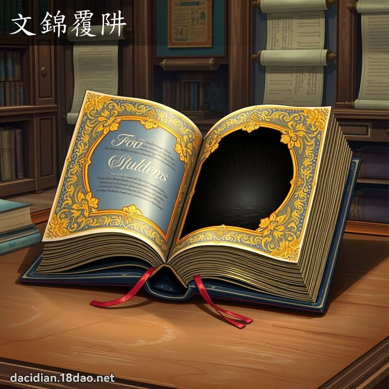 文锦覆阱 - 国语大辞典配图