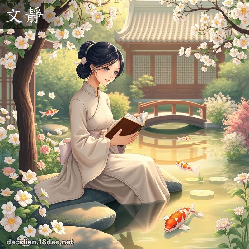 文静 - 国语大辞典配图
