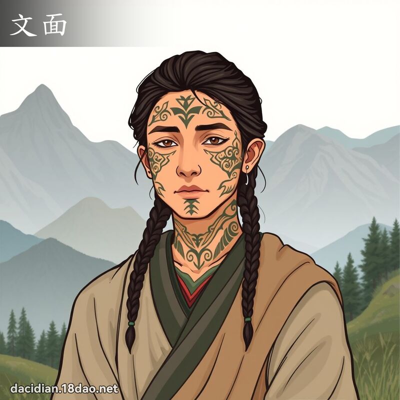 文面 - 國語大辭典配圖