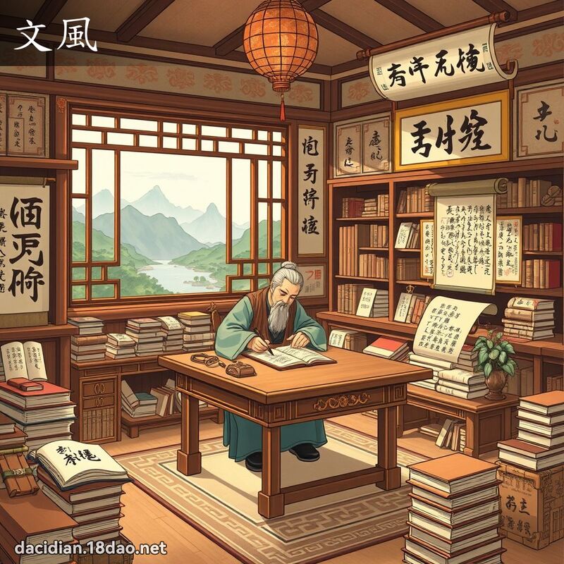 文风 - 国语大辞典配图