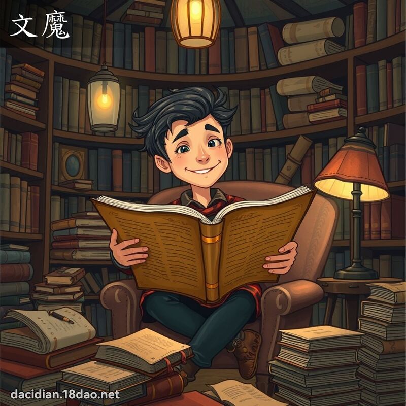 文魔 - 國語大辭典配圖