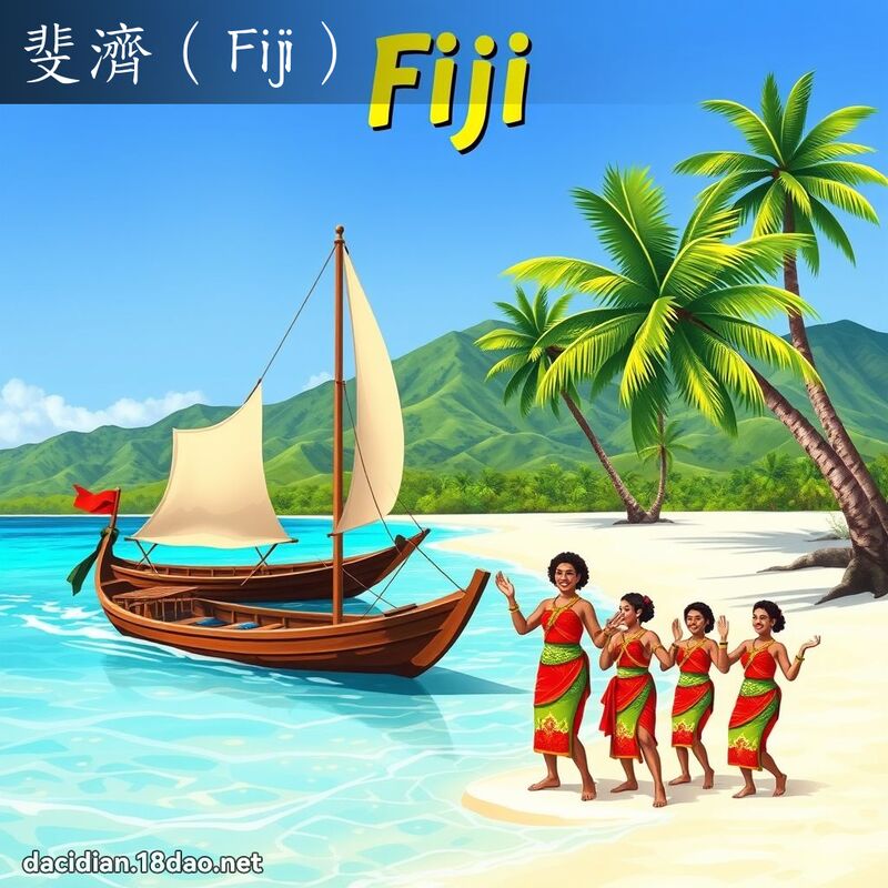 斐济（Fiji） - 国语大辞典配图