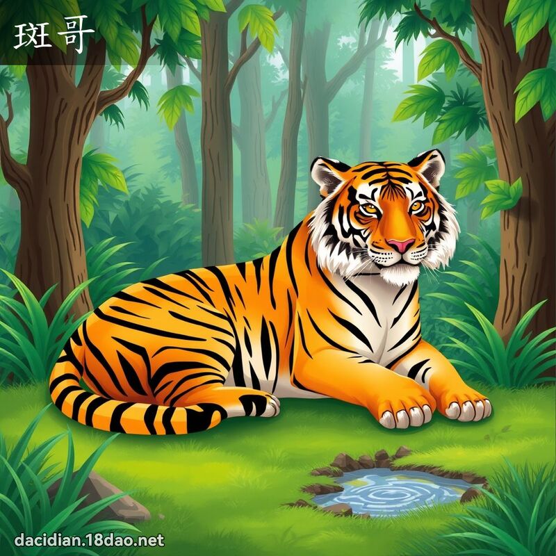 斑哥 - 國語大辭典配圖