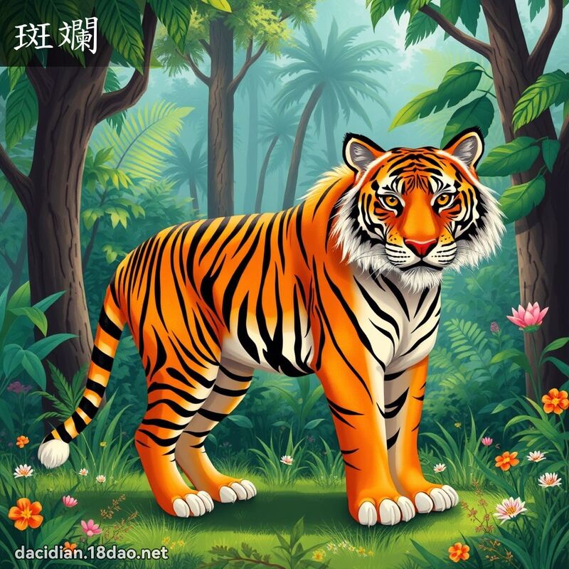 斑斕 - 國語大辭典配圖