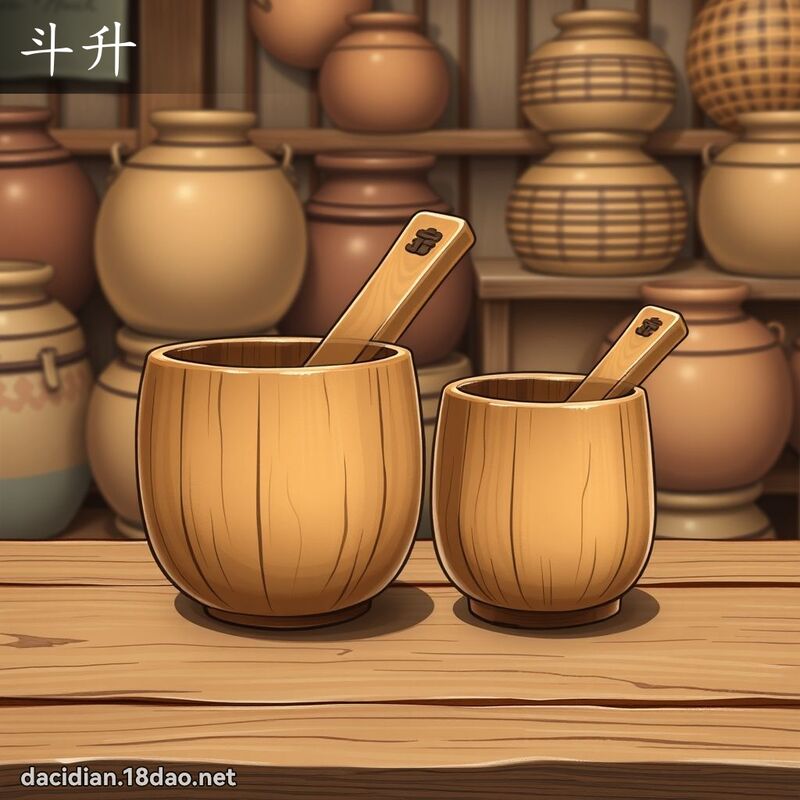 斗升 - 國語大辭典配圖