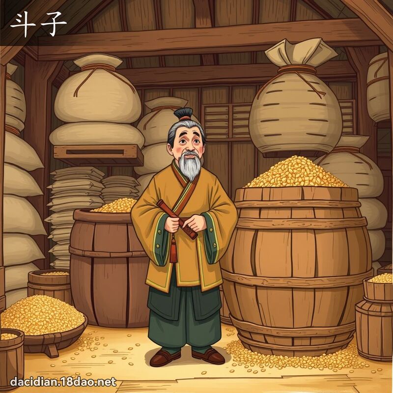 斗子 - 国语大辞典配图