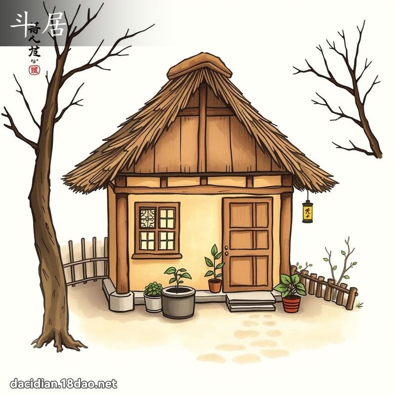 斗居 - 國語大辭典配圖