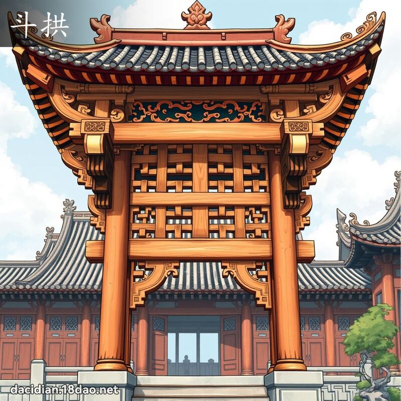 斗拱 - 国语大辞典配图
