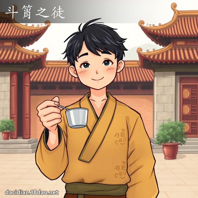 斗筲之徒 - 國語大辭典配圖