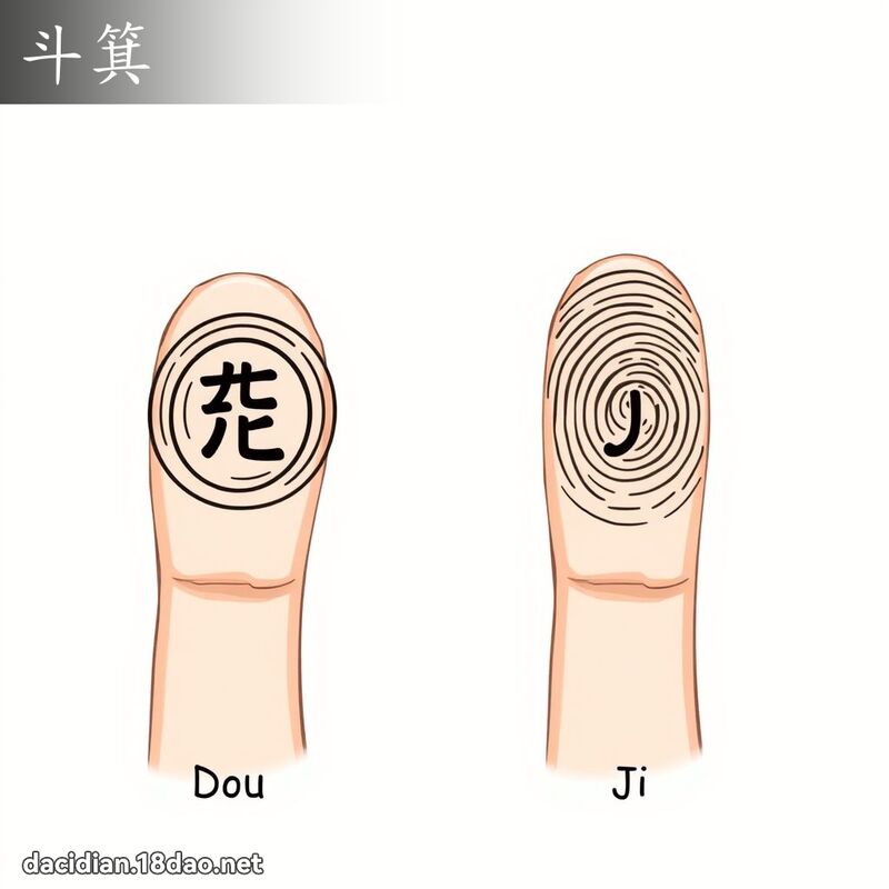 斗箕 - 国语大辞典配图