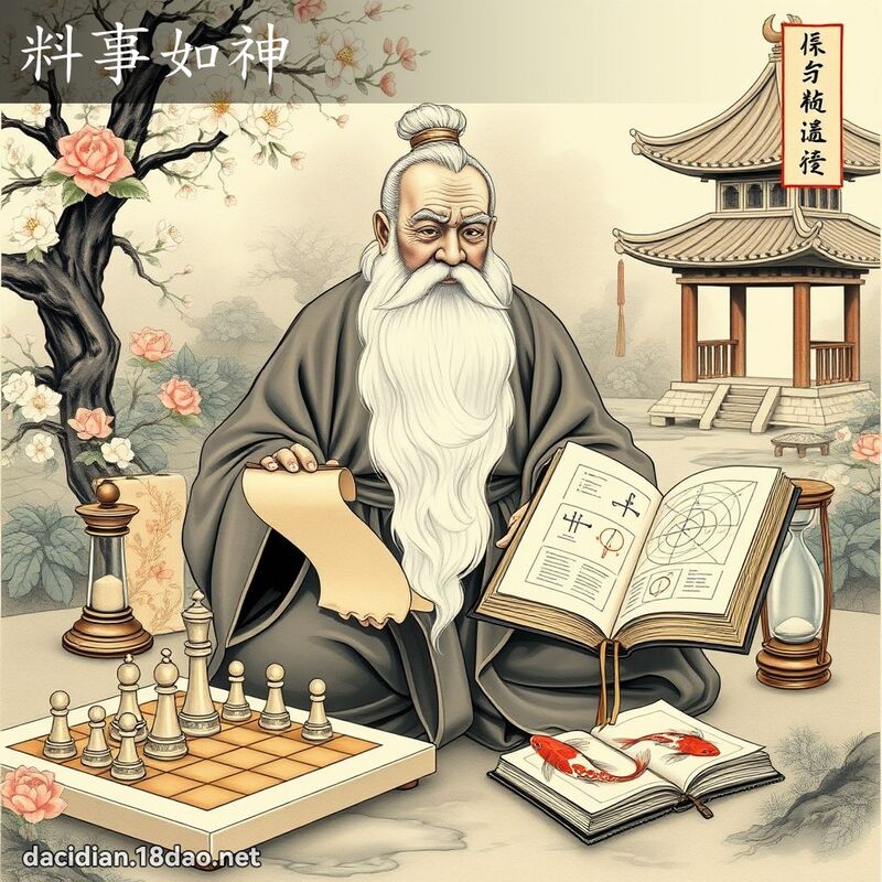 料事如神 - 國語大辭典配圖