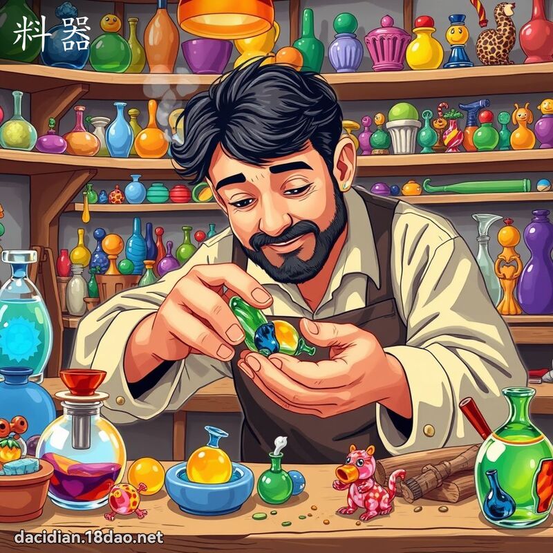 料器 - 国语大辞典配图