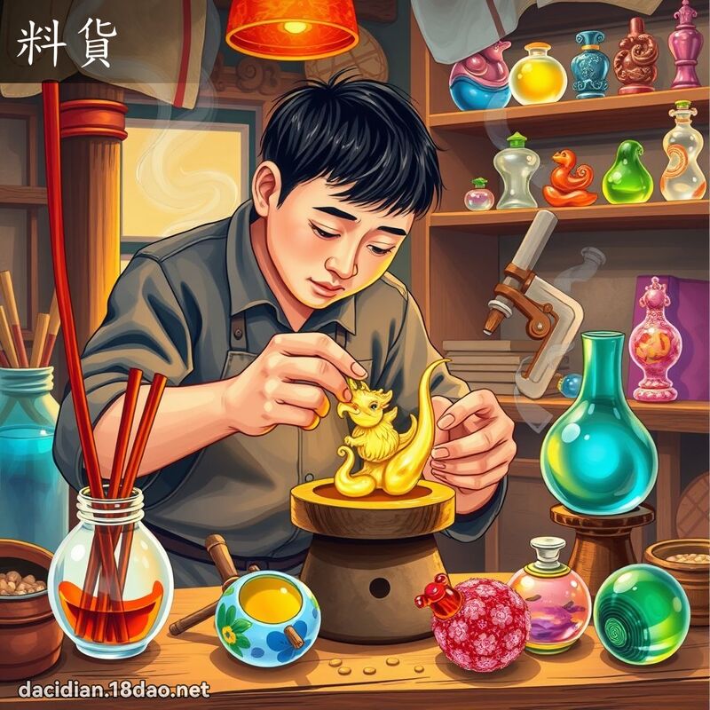 料貨 - 國語大辭典配圖