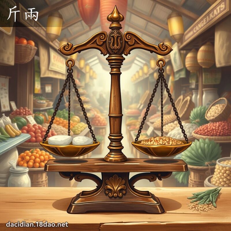 斤兩 - 國語大辭典配圖