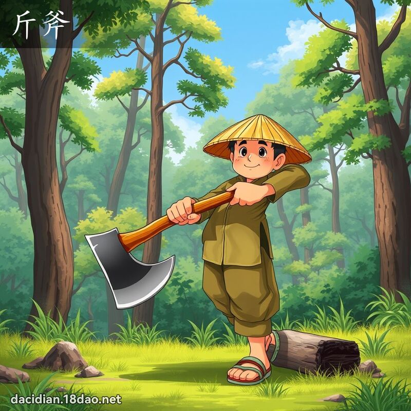 斤斧 - 國語大辭典配圖