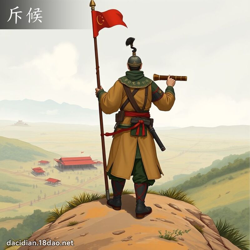 斥候 - 国语大辞典配图