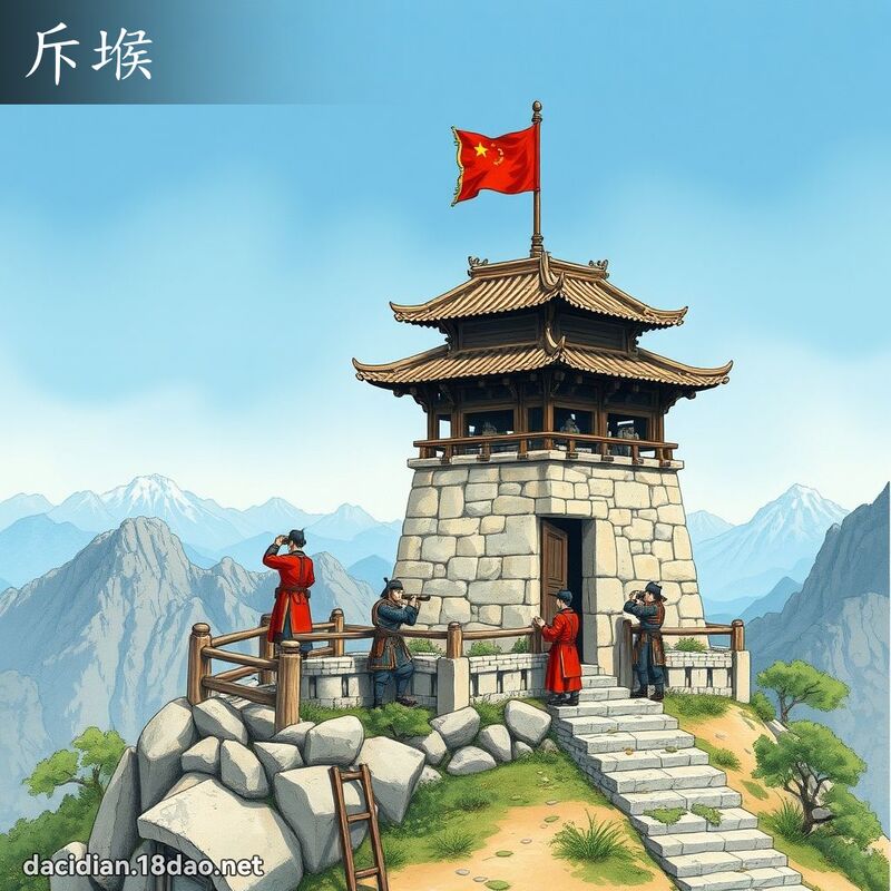 斥堠 - 国语大辞典配图