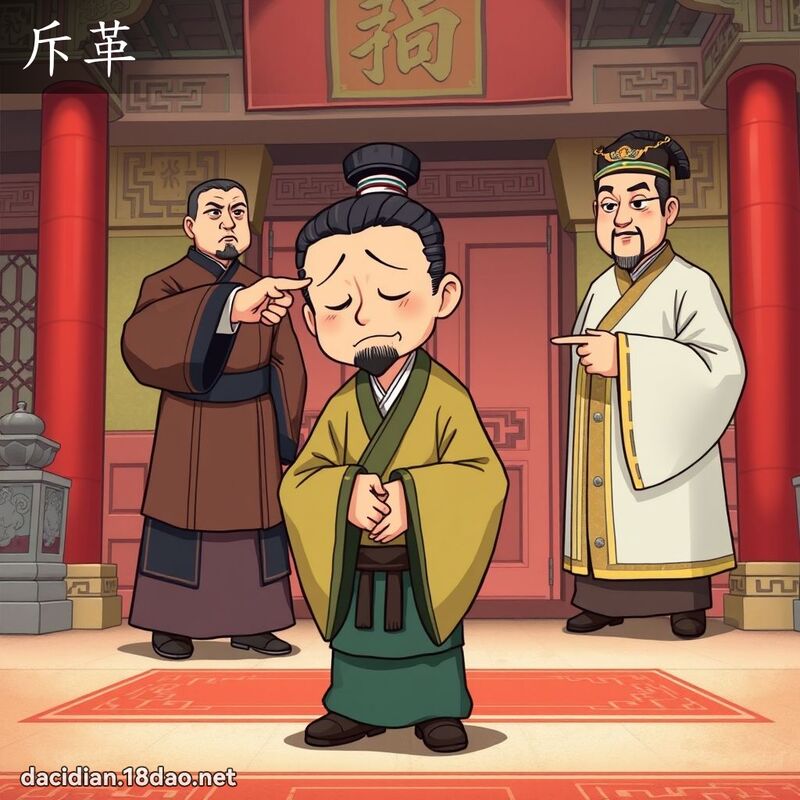 斥革 - 國語大辭典配圖
