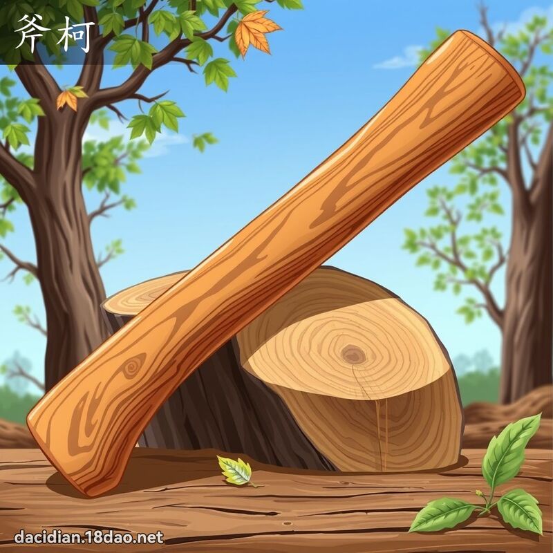 斧柯 - 國語大辭典配圖