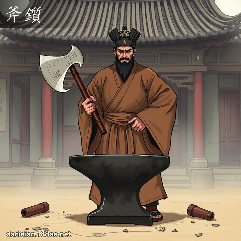 斧鑕 - 國語大辭典配圖