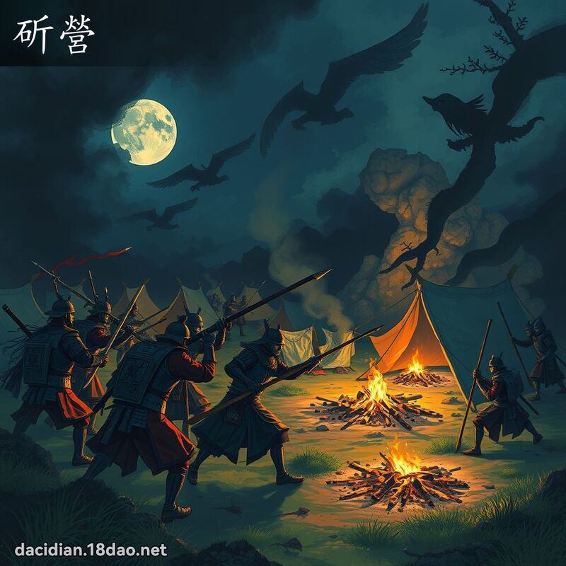 斫營 - 國語大辭典配圖