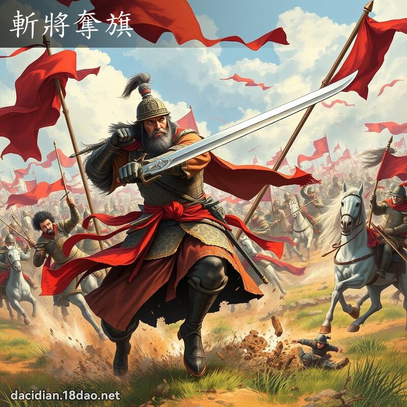 斬將奪旗 - 國語大辭典配圖