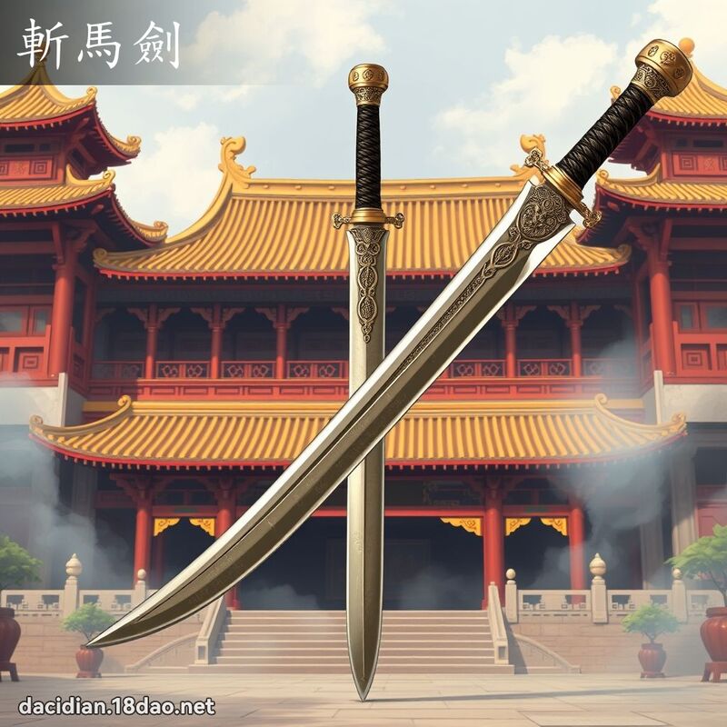 斩马剑 - 国语大辞典配图