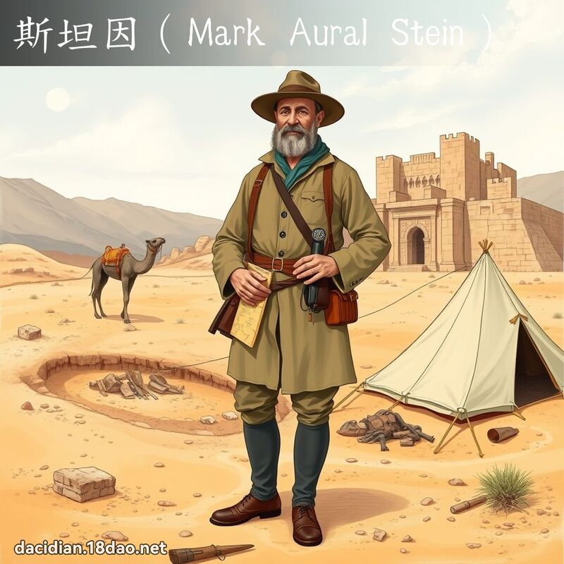斯坦因（Mark Aural Stein） - 國語大辭典配圖