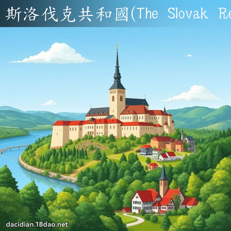 斯洛伐克共和國(The Slovak Republic) - 國語大辭典配圖